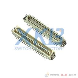 0.5间距连接器 btb卡槽板对板接插件31p交叉脚
