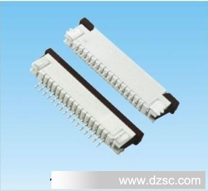 1.0.间距fpc连接器,间距1.0fpc接插件,1.0间距fpc 插座
