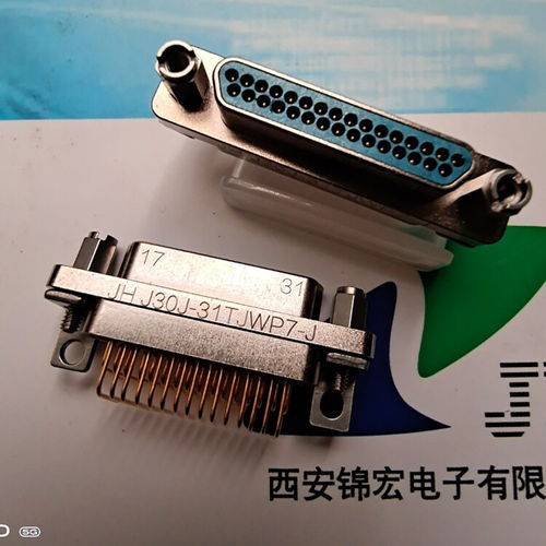 弯头pcb接插件jhj30j 144tjwp7 j矩形连接器锦宏生产销售