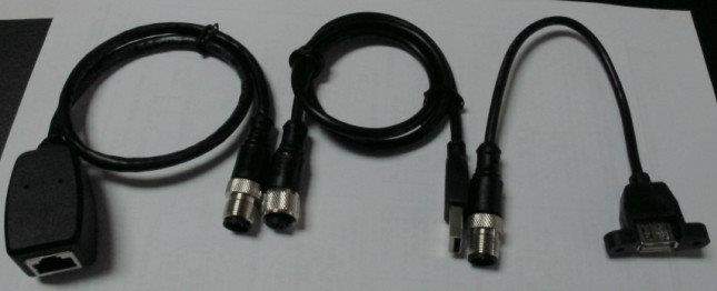 M12转RJ45连接器-供应M12转RJ45连接器,M12转RJ45适配器/接插件/水晶头-一步电子网