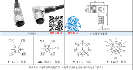 【M12针型防水插头,圆形航空接插件,M12公头防水插头】价格_厂家 - 中国供应商